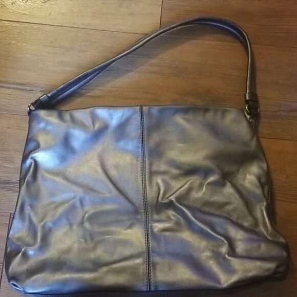 Kate Spade Metallic Silver Leather Bag - Picture 4 of 4